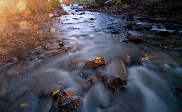 LAST LIGHT ON THE RIVER